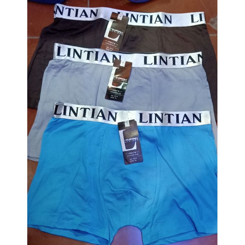 BOXER COWOK LINTIAN/CELANA BOXER PRIA LINTIAN