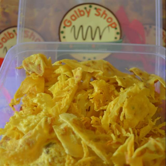 

Rempeyek kacang/udang ekonomis