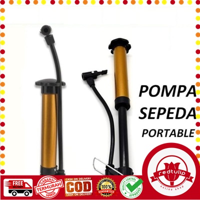 Pompa Ban Portable Hidrolik Sepeda Bola Multifungsi