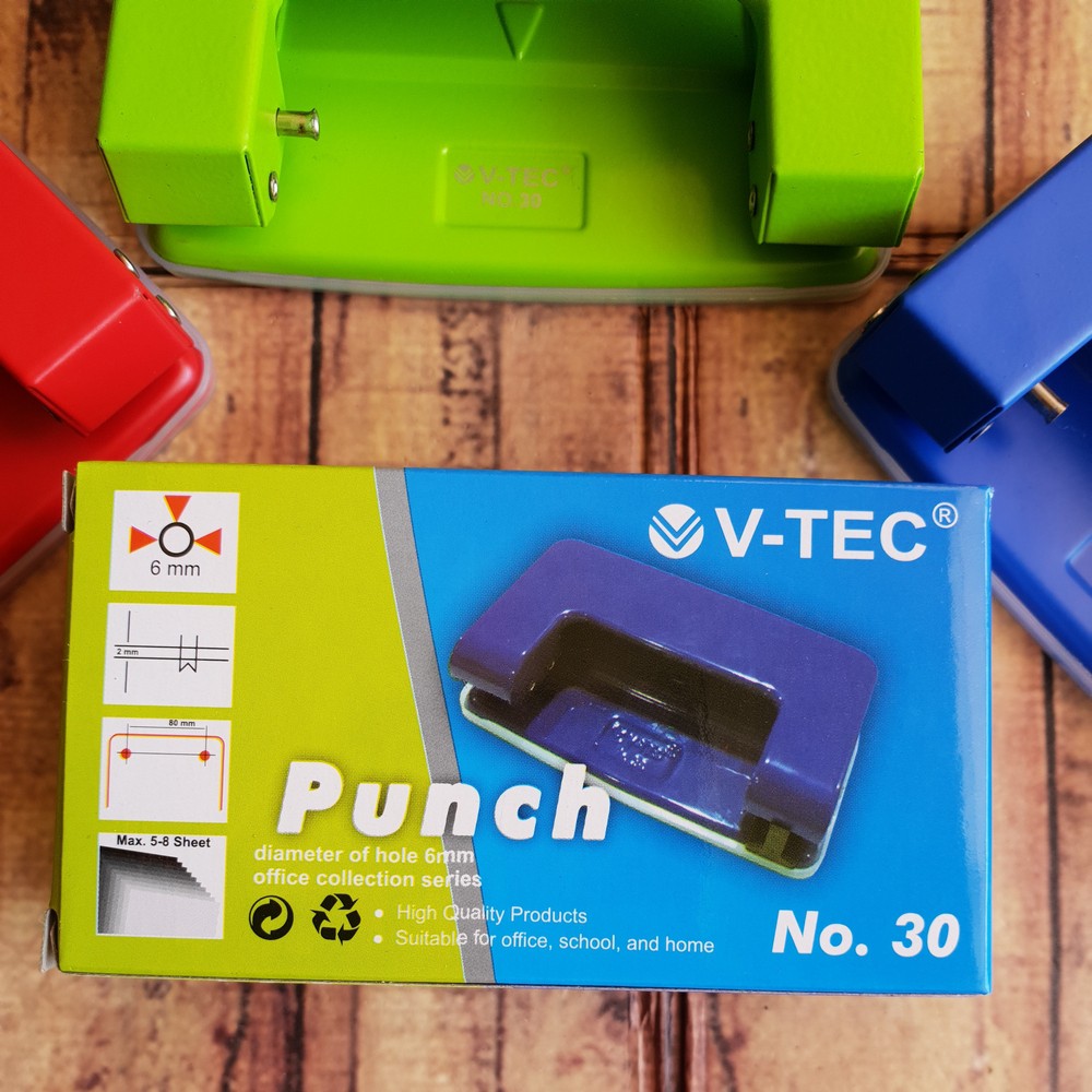 

V-TEC PERFORATOR NO. 30 (PEMBOLONG KERTAS)