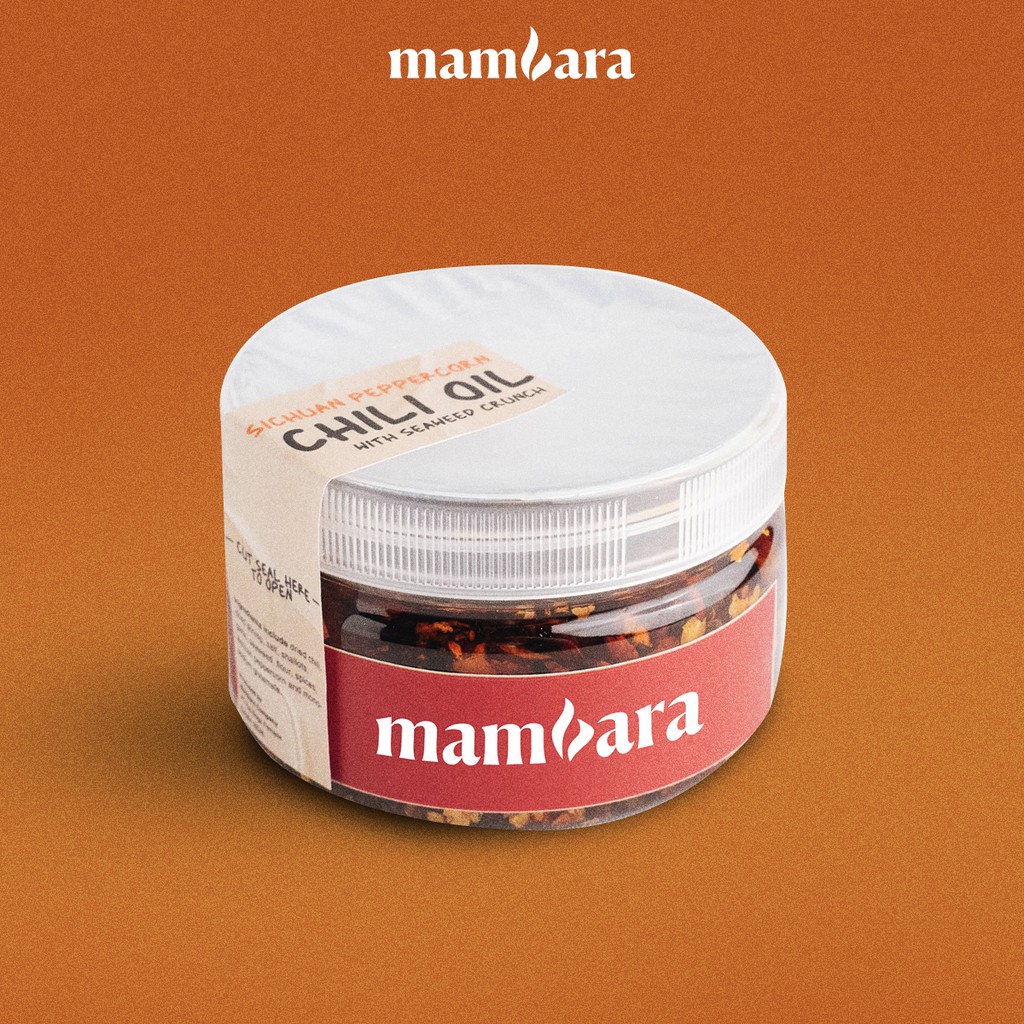 

Mambara Chili Oil Sichuan Mala with Seaweed Crunch 210gr Halal