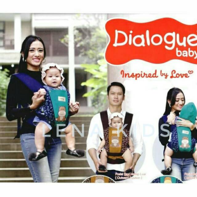 Dialogue baby gendongan depan hippo series gendongan ransel gendongan bayi