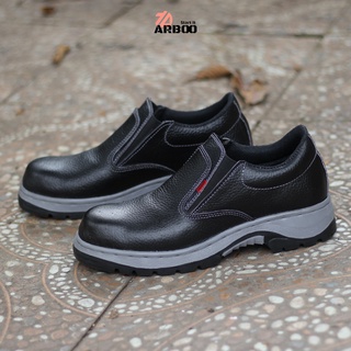 Jual Sepatu Safety Slip On King Arboo Chetaah Ujung Besi Anti Slip