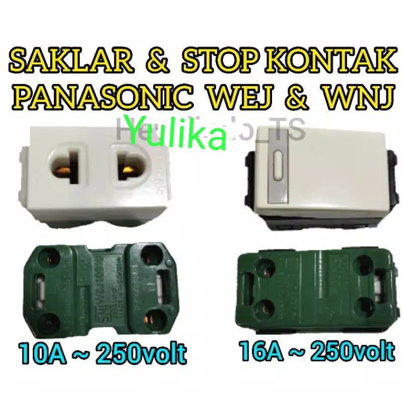PANASONIC BIJI SAKLAR &amp; STOP KONTAK WEJ 10919 5531 5541