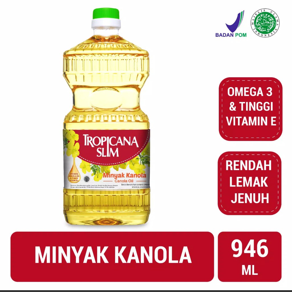 

Tropicana Slim Minyak Kanola 946 ml