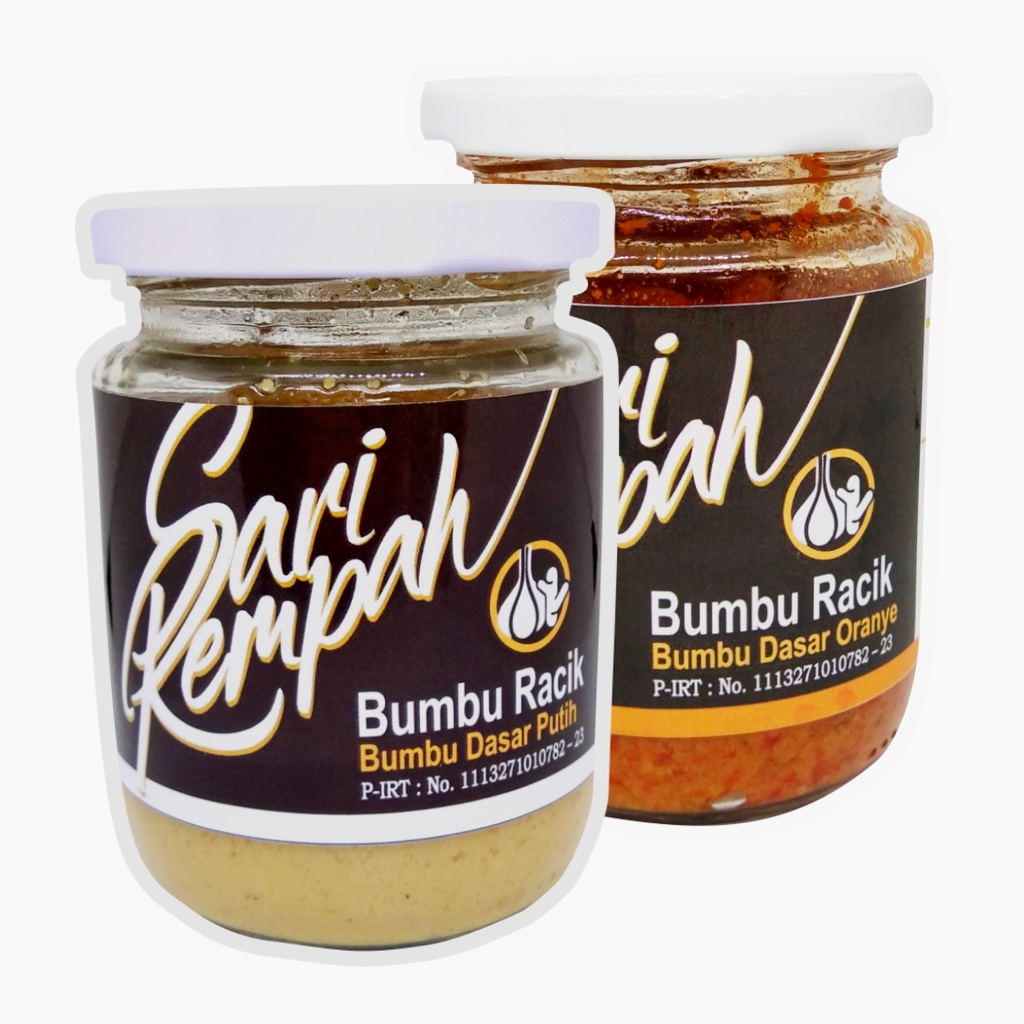 

Sari Rempah – Paket Hemat Bumbu Dasar Putih/Bumbu Dasar Oranye - 400 gr