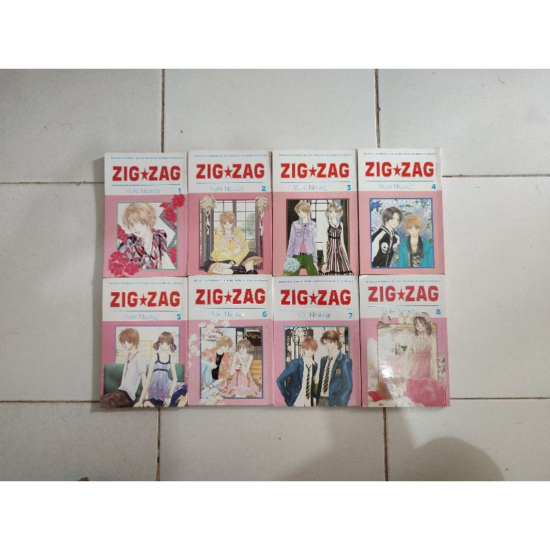 Komik zig zag 1- 8 sepaket
