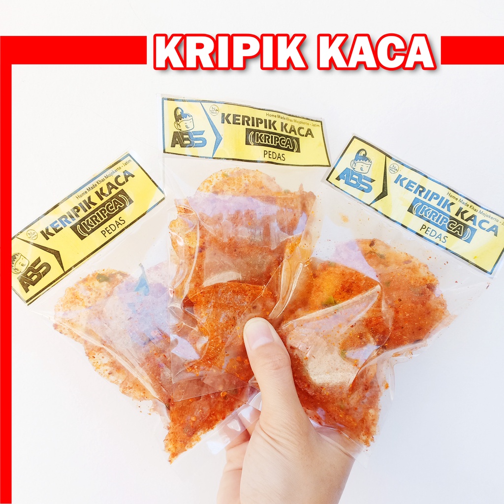 

Keripik Kaca KRIPCA Pedas