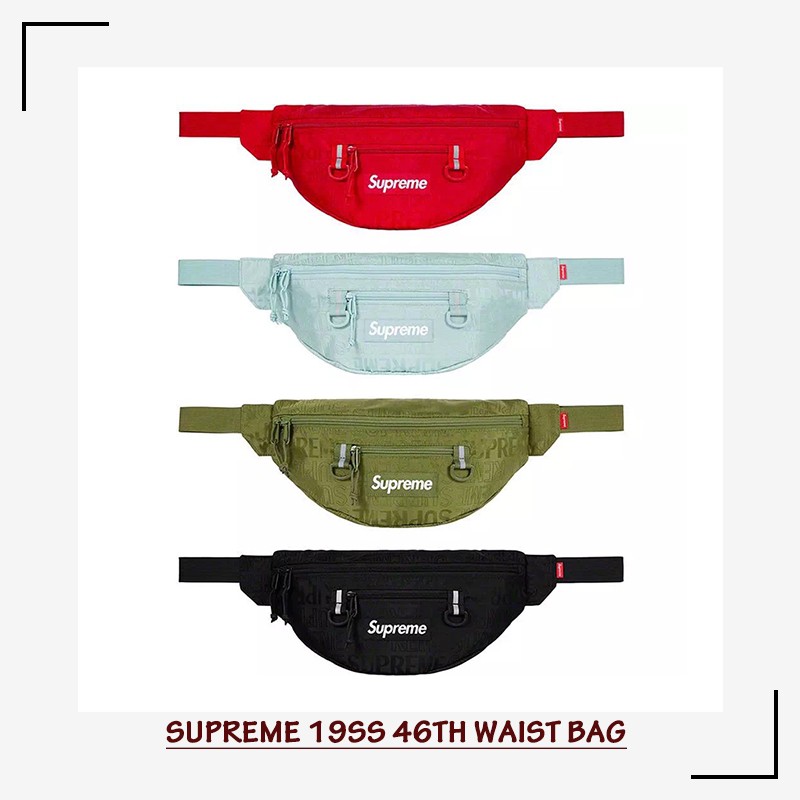supreme 19ss waist bag