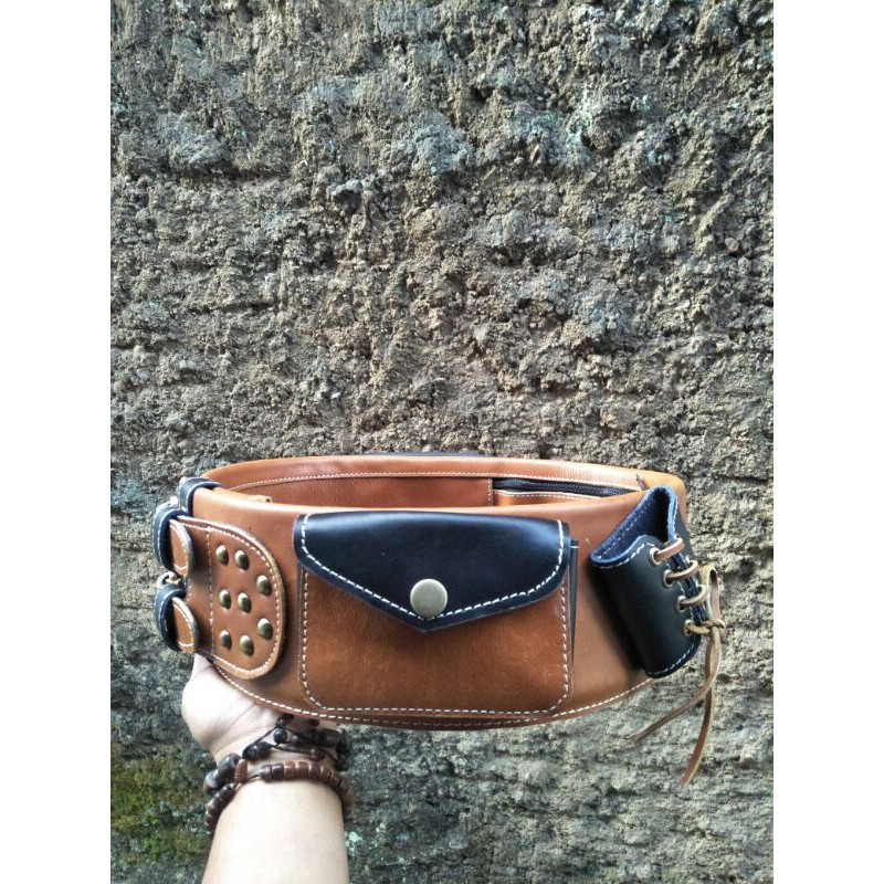 sabuk jawara kulit/sabuk betawi kulit/sabuk gesper pria kulit/sabuk otot kulit