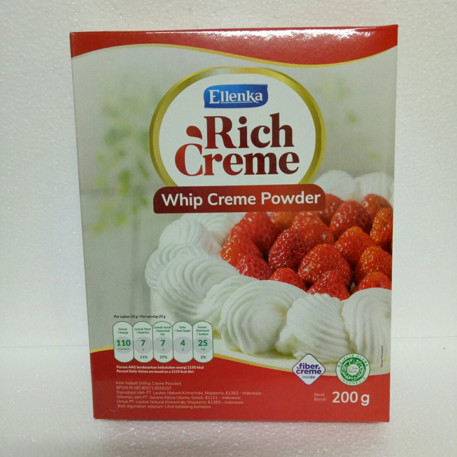 

Rich Creme Whip Cream Powder 200gr