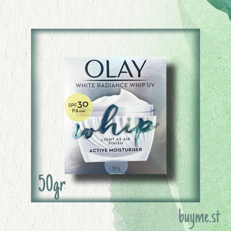 olay whip white radiance SPF 30PA+++ (50gr)