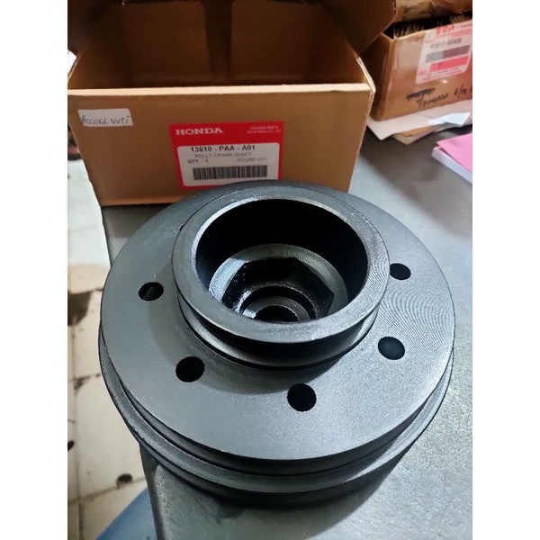 puli ker as pully kruk as ferio city accord vvti atau pully crankshaft ferio city accord vvti