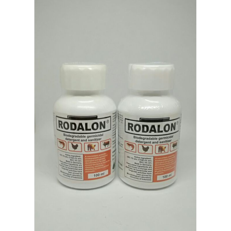 Rodalon biodegradable 100ml (Untuk mengurangi bauk di kandang)