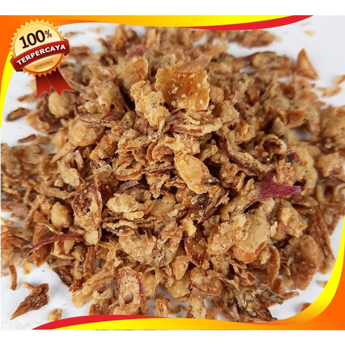 

✨COD✨ Bawang Goreng Brebes GRADE D [1 KG ]Murah, Renyah, ASLI - Brebes, Grade D