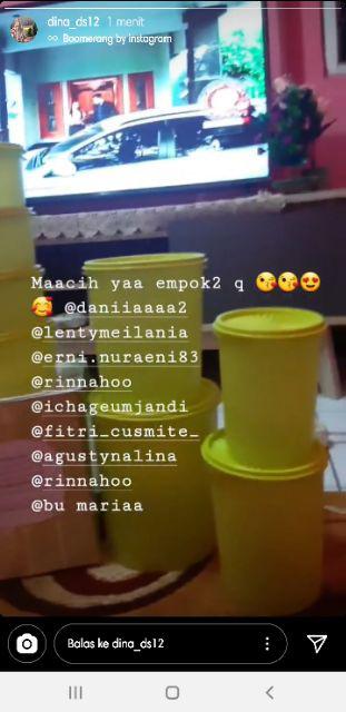 Toples Canister Ungu 4pc Gratis 1pc Seger