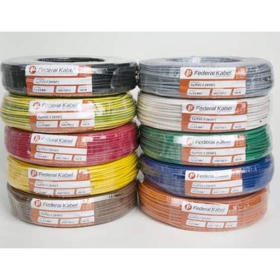 Kabel Roll - Kabel Federal Nyaf 1X1Mm @100M/Roll