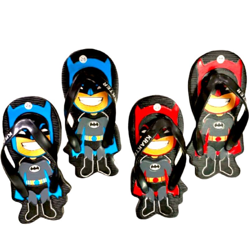 Sandal anak Laki Laki Karakter Batman sancu