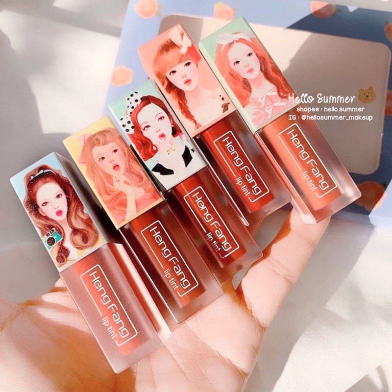 [ORI THAILAND] Hengfang the Girls Velvet Matte Lip Glaze