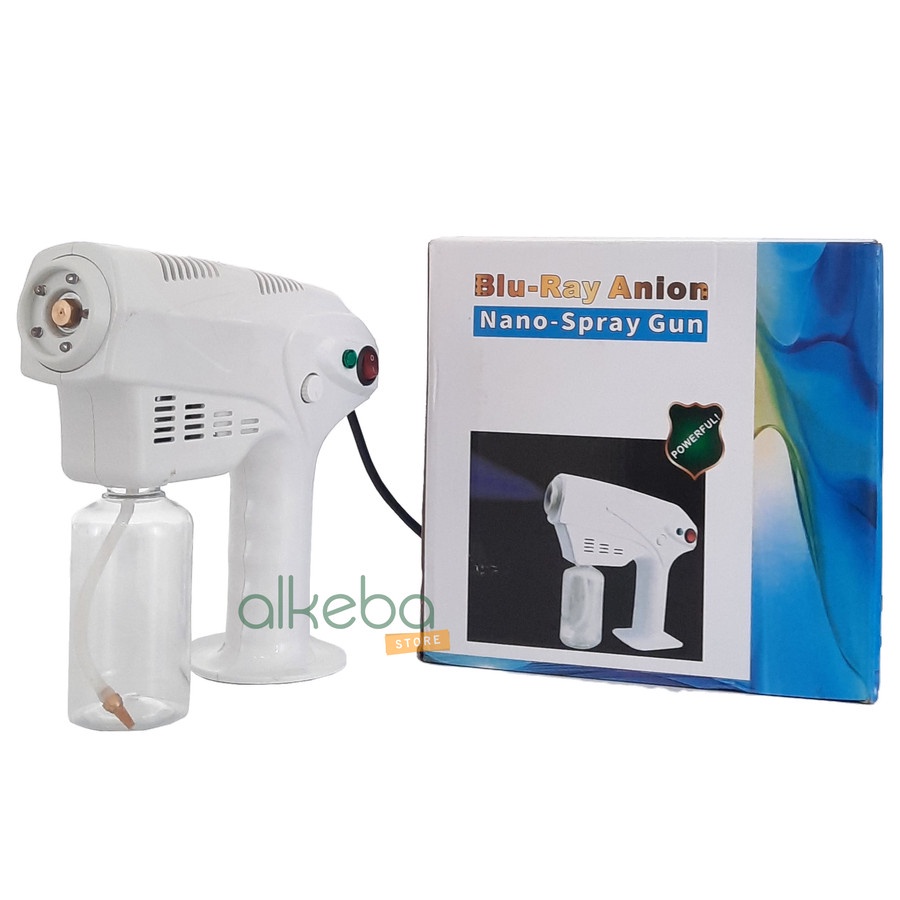 Mesin Nano Spray Gun Blu-Ray Anion alat Fogging Spray Disifectan murah