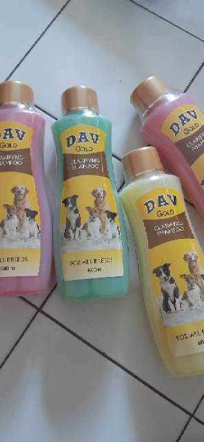 Shampoo Anjing Dav 600 mL Lembut Wangi