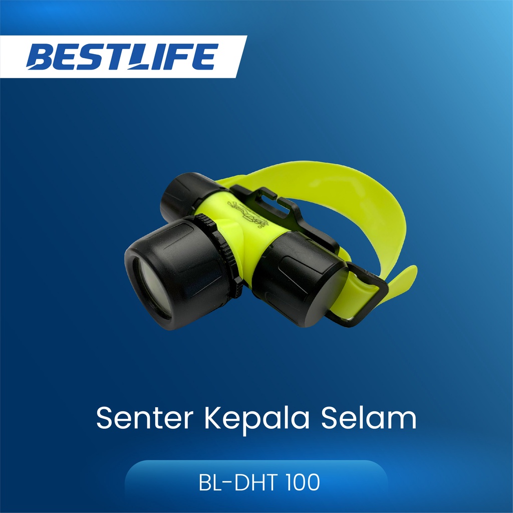 BESTLIFE Senter Kepala Selam (Diving) Waterproof BL-DHT100