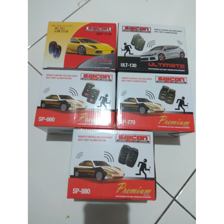 ALARM MOBIL SILICON ULT-110 ULT-150 SP-660 SP-770 SP-880