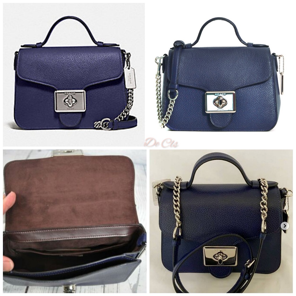 Tas Coach F77897 Cassidy top handle cadet sz 23x16x8cm