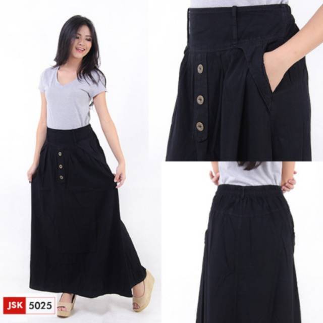 Rok Panjang Denim JSK Jeans Original Produk Denim Jeans