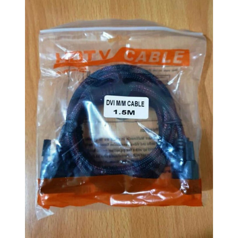 KABEL DVI D 24+1 TO DVI D 24+1 PANJANG 1.5 M / KABEL DVI D 1.5 METER