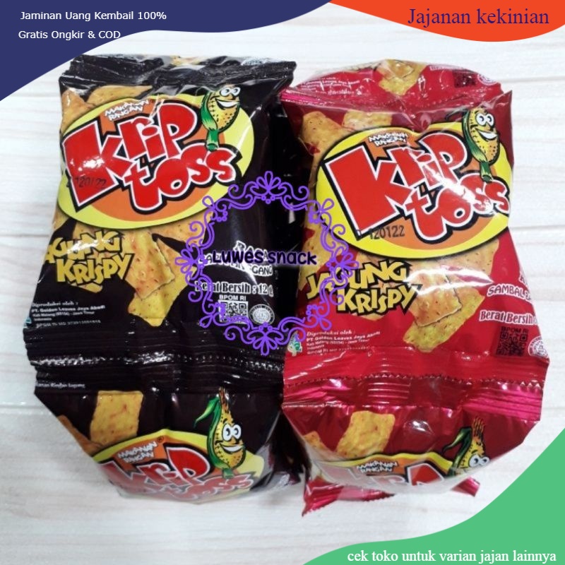 

krip tos isi 10pcs-jajan jadul - snack jadul -makanan ringan-snack jadul-chiki2