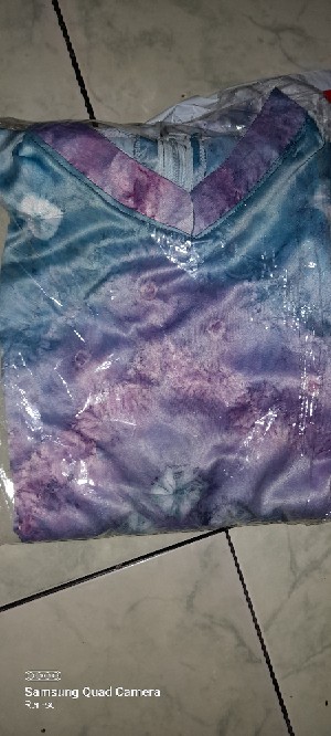 [cod] Blus Tunik Batik Jumputan Palembang Full