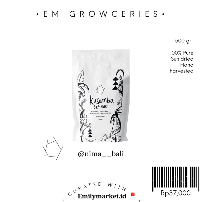 

Kusamba Sea Salt by Nima Bali