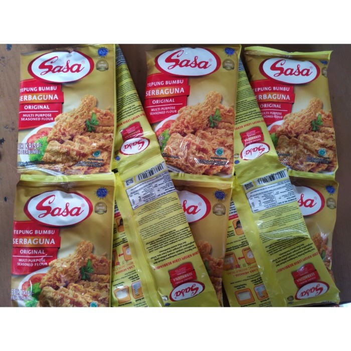 

Sasa Tepung Bumbu Serbaguna Original 80gr Renceng