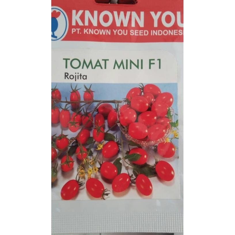 MGI 5 Benih Tomat Cherry Merah Hibrida ROJITA known you seed F1 Bibit Tanaman ceri chery cerri