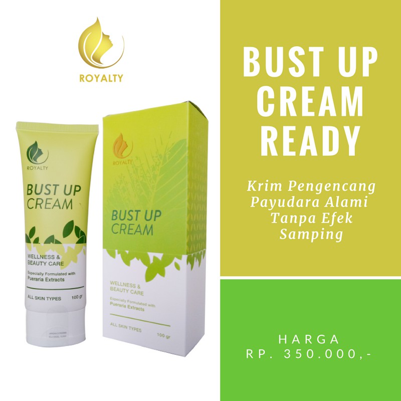 krim pembesar dan pengencang payudara Royalty Bust Up Cream