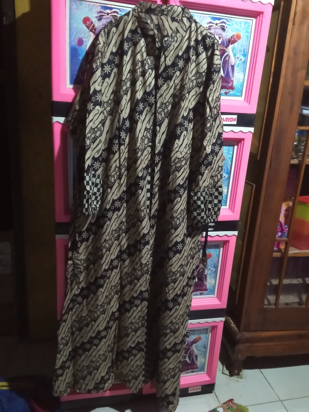 Gamis Batik Manggar, Padi,sekar,cantik,kubis,kipas,daun,kupu,nadine,gendis