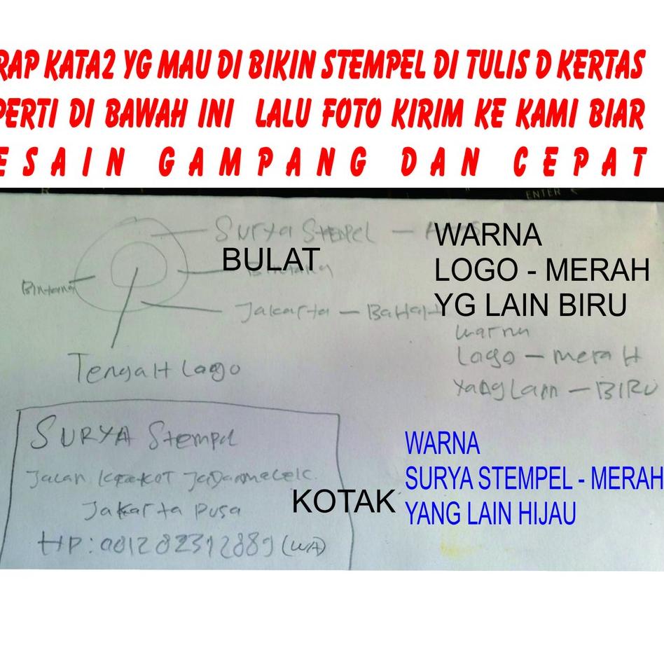 

{Q-AZY} {♫} cetak stempel kayu /stempel manual / stempel runaflex {premium}