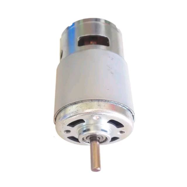 High quality 775 high torque mini DC motor 24V 12V 180W with cooling fan DIY 15000rpm