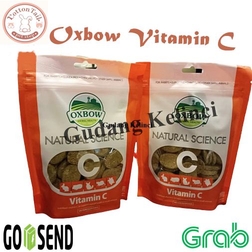 Io3Y01 Vitamin C Oxbow Vitamin Kesehatan Kelinci Guniea Pig Small Animal Iit3Y1Ti