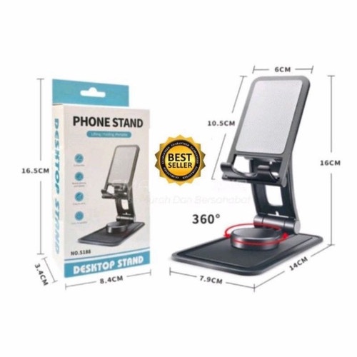 HD45 Standing Hp Dan Tablet Stand Dudukan HD-45