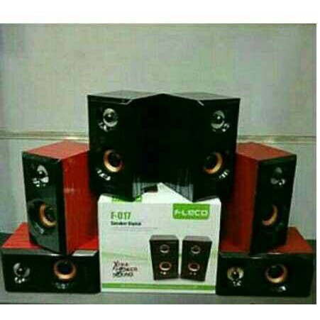 ORIGINAL Speaker aktif Fleco F017 | Speaker Aktif | Speaker Komputer F017 TERMURAH