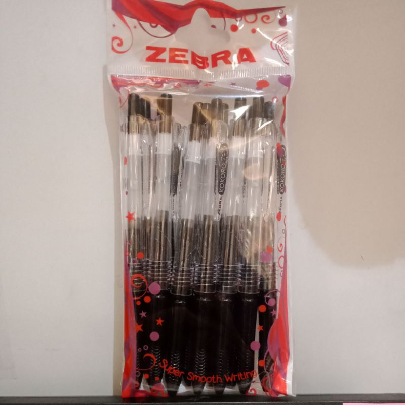 

GRAMEDIA BSD CITY - ZEBRA KOKORO 0,5 SET 12 BLACK INK