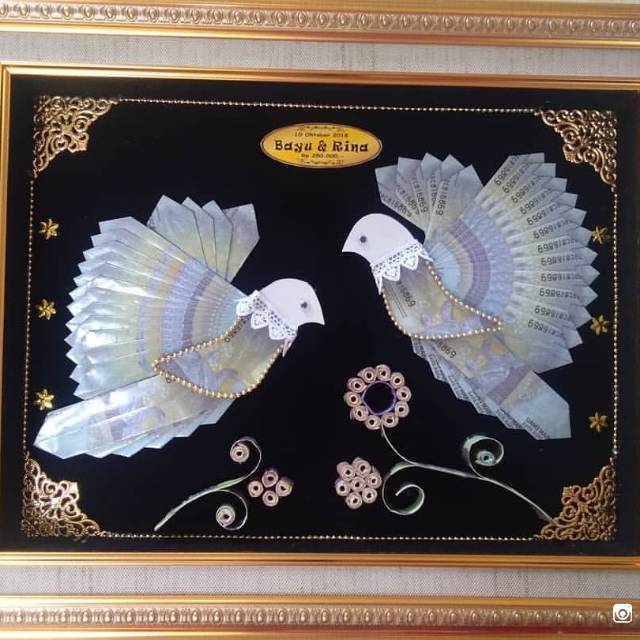 Seserahan Kawinan Sepasang Merpati Putih Shopee Indonesia