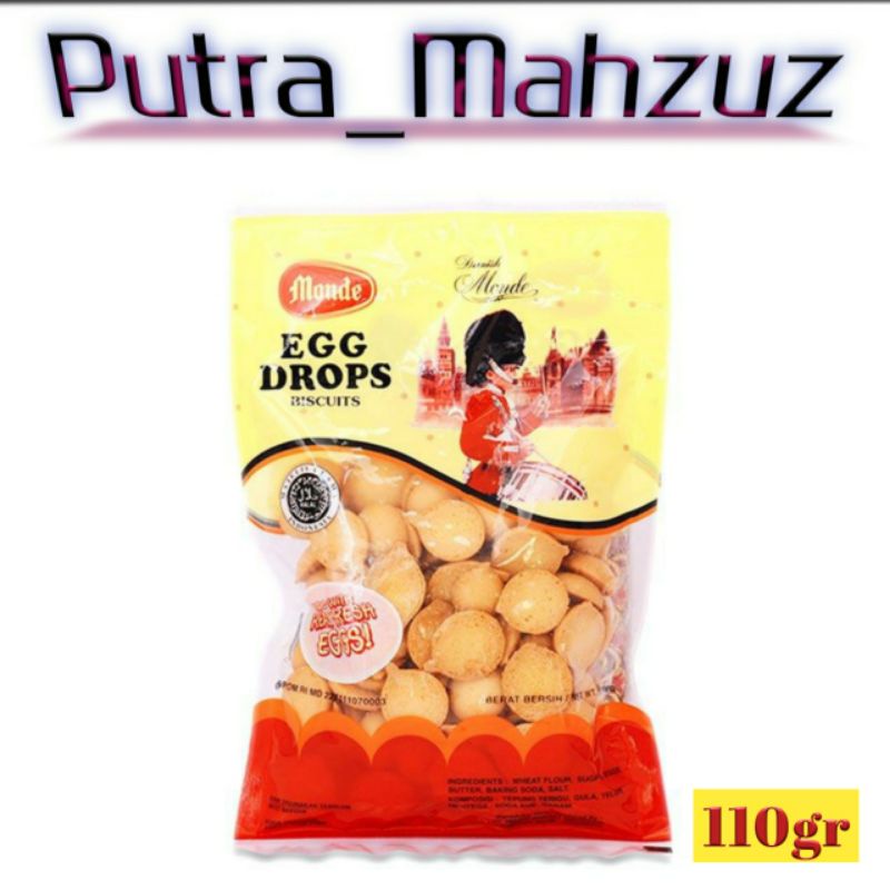 

Biskuit Monde Egg Drop [110gr]