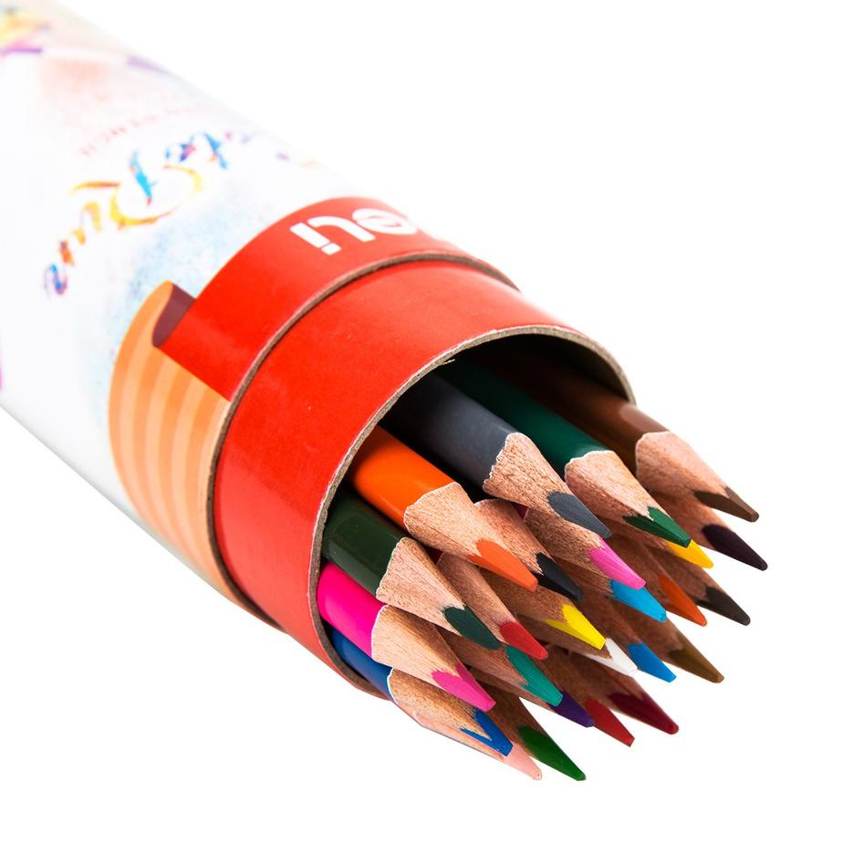 

Ð Deli Pensil Warna 24 Warna dengan Bonus Rautan Pensil pada box EC00327 ㊯