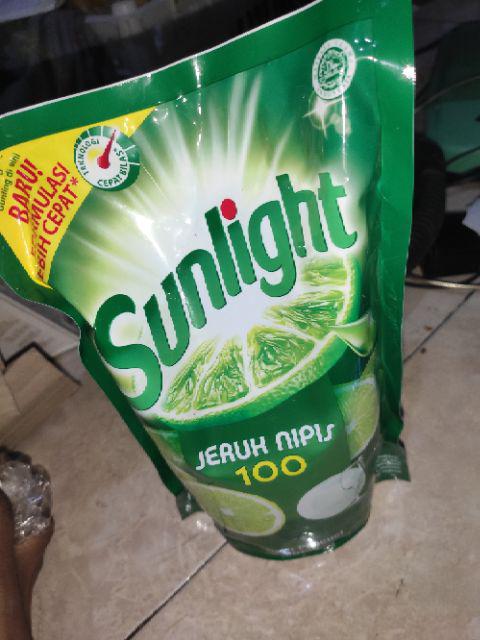 Sunlight Jeruk Nipis,daun Mint Dan Habbatusauda 755ml