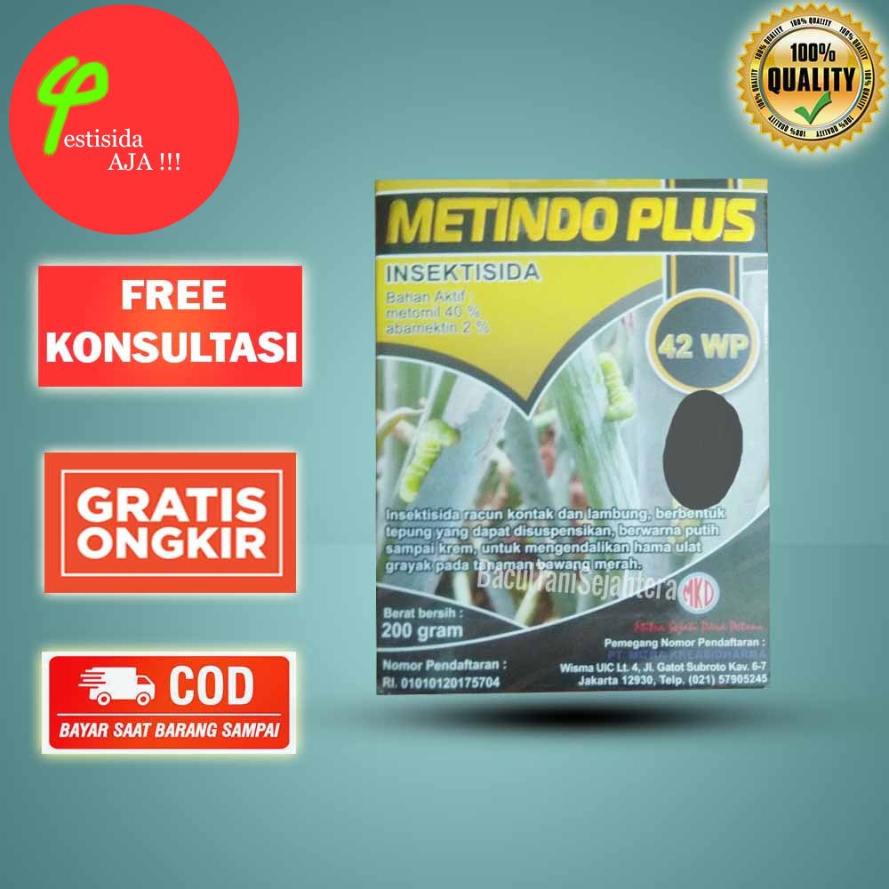 METINDO PLUS FUNGISIDA PEMBASMI TELUR ULAT GRAYAK