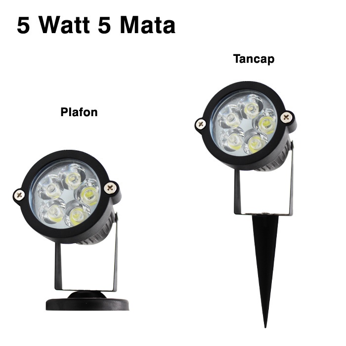 HK-Lampu Sorot Led / Lampu Sorot Taman Led Tancap 3W 5W Outdoor