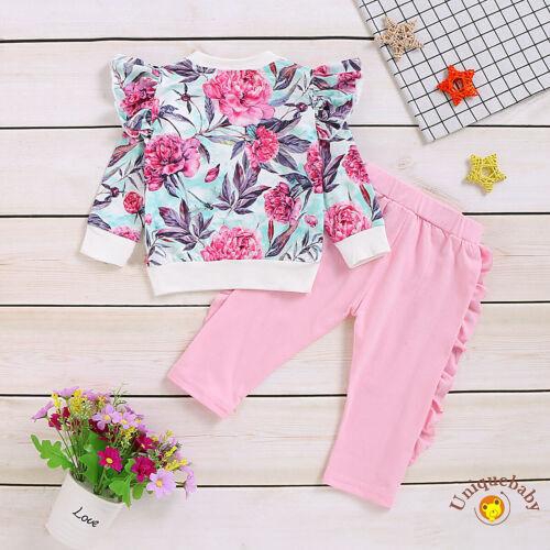 girls floral tracksuit